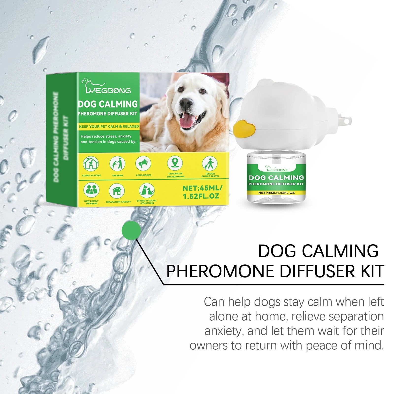Calming Pheromone Diffuser Kit for Dogs