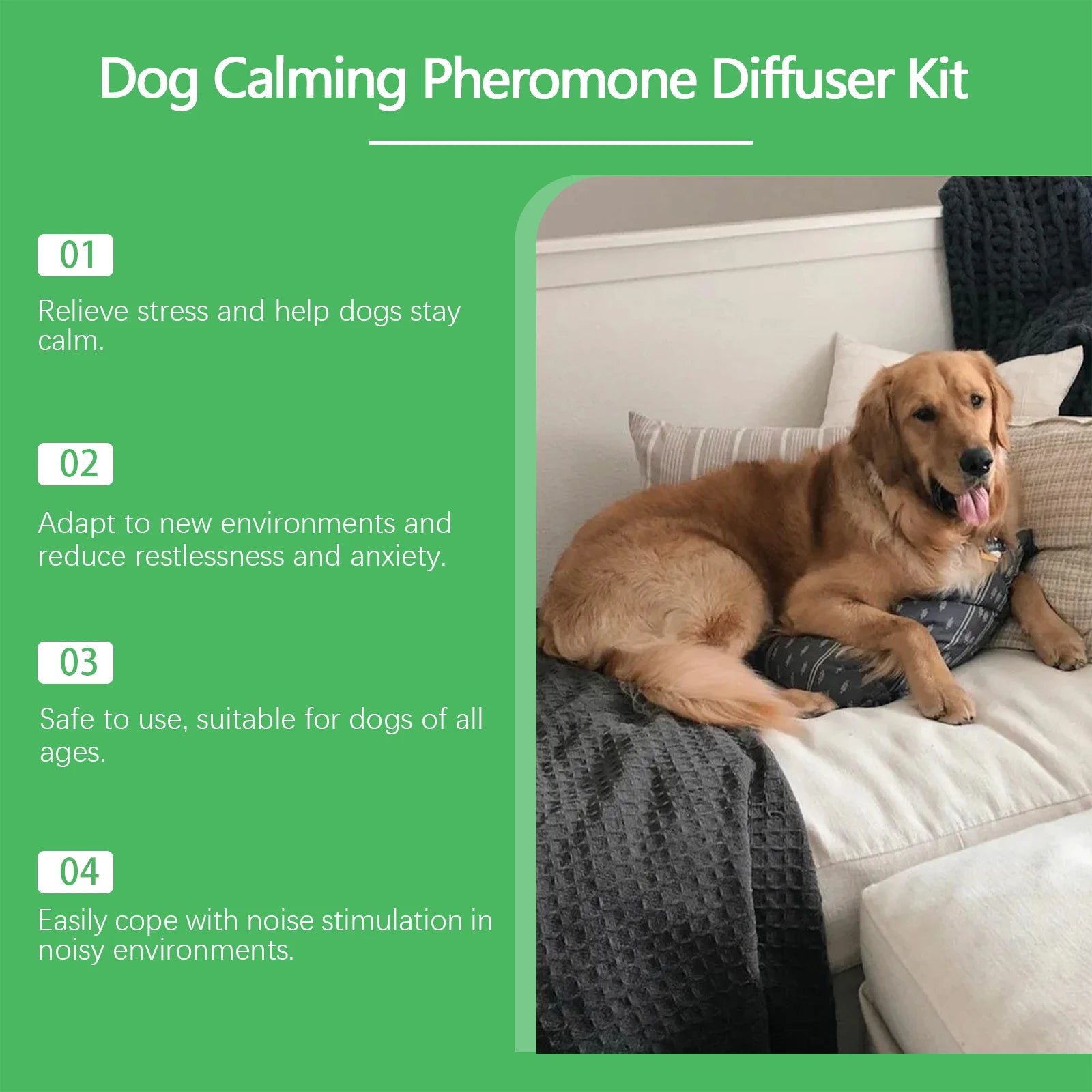 Calming Pheromone Diffuser Kit for Dogs